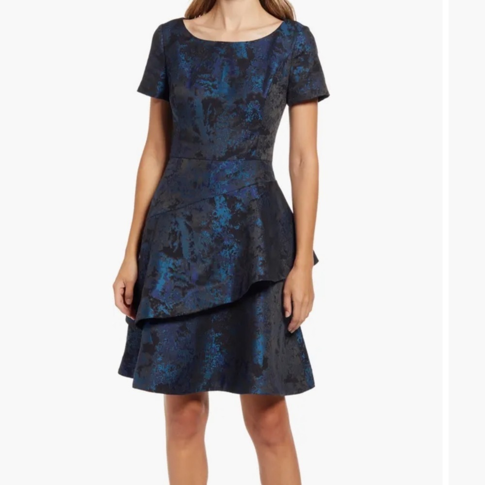 SHANI peplum dress
